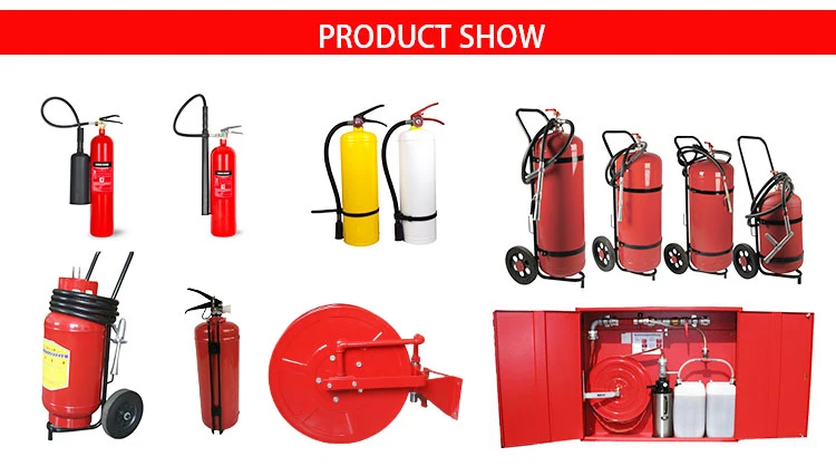 2.5lbs Firefighter Fire Extinguisher Portable Firefighting Equipment Filled with Dry Chemical Powder